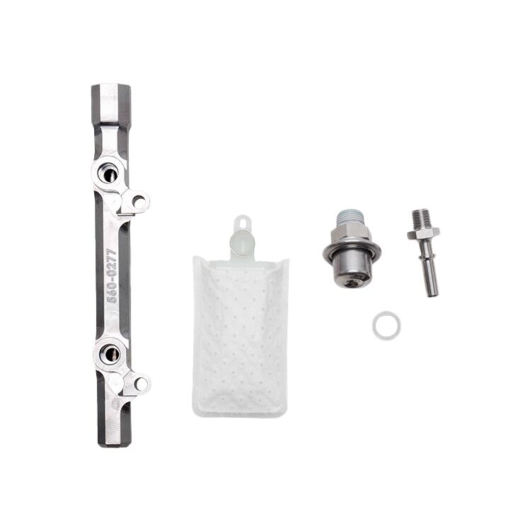 S&S Off Road Billet Fuel Rail Kit Kawasaki KRX 1000 2020-2025