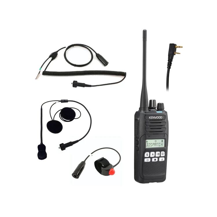 PCI Race Radios Kenwood Nx-1200 HH Radio Helmet PTT Kit
