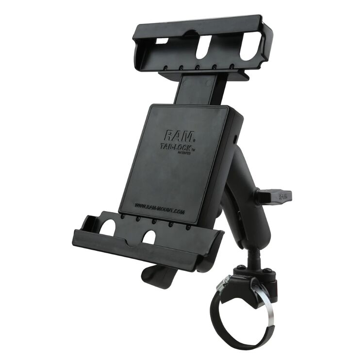 RAM Mounts ATV / UTV Rail Mount For 9"-10.5" Tablets with Heavy Duty Cases