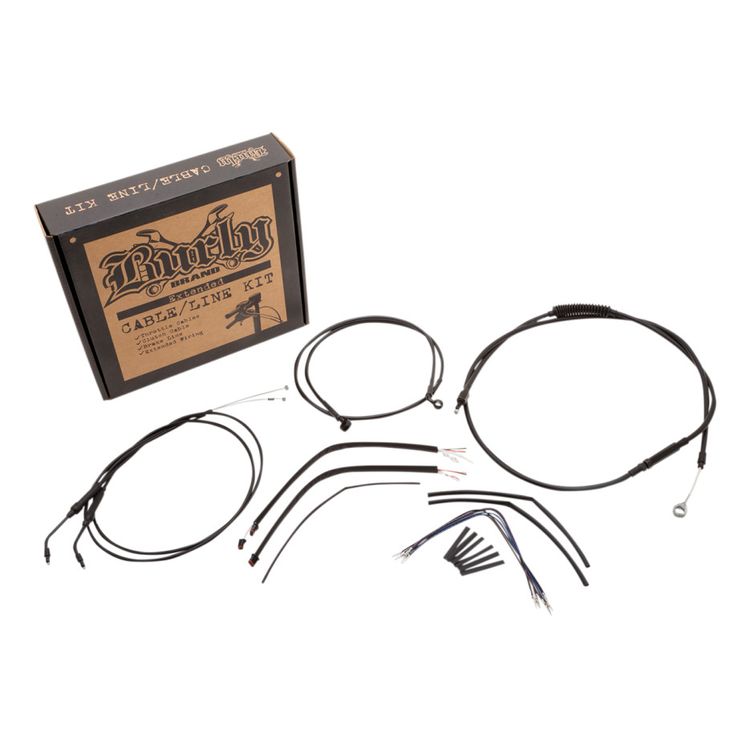 Burly Handlebar Cable Installation Kit For Harley Roadster w/ ABS 2016-2020