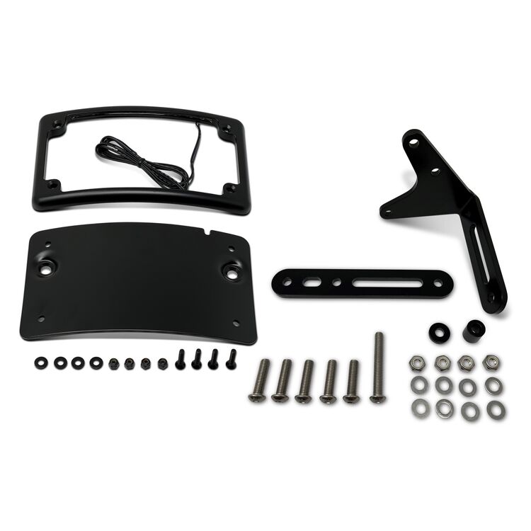 Kodlin USA Complete Curved License Plate Kit For Harley Sportster S 2021-2026