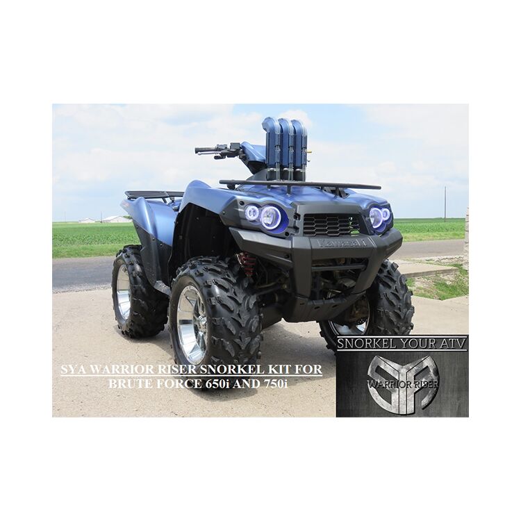 Snorkel Your ATV Warrior Riser Snorkel Kit Kawasaki Brute Force 650 / 750 2005-2024