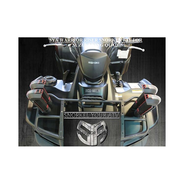 Snorkel Your ATV Warrior Riser Snorkel Kit Suzuki King Quad 2006-2025