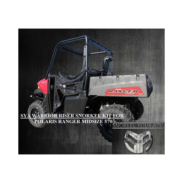 Snorkel Your ATV Warrior Riser Snorkel Kit Polaris Ranger 500 / 570 214-2020