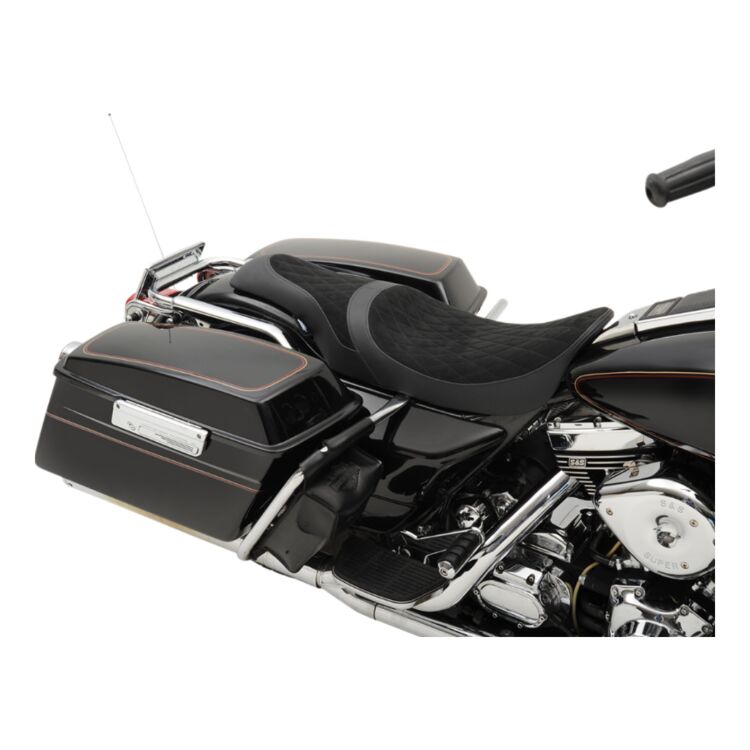 Diamond Stitch / Faux Suede