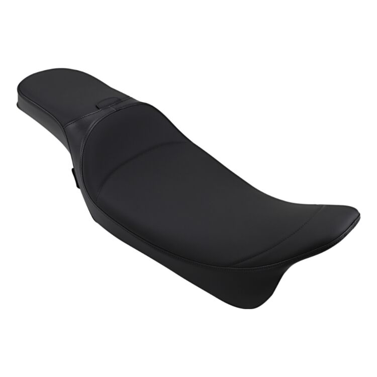 Drag Specialties Backrest Compatible Extended Reach Predator 2-Up Seat For Harley Touring 2008-2025