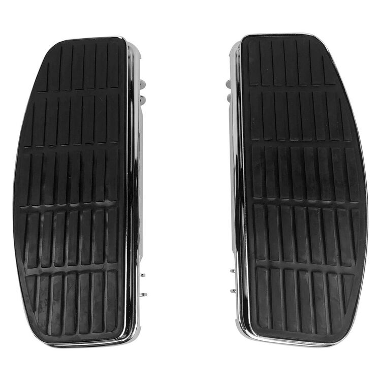 J&P Cycles Rectangular Shaker Floorboards For Harley Big Twin 1980-2023 [Open Box]