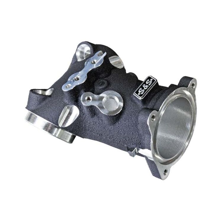 S&S Cycle Premium 55mm CNC Ported Manifold For Harley Milwaukee-Eight 2017-2026