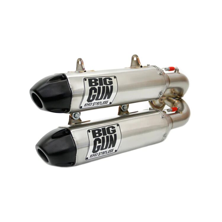 Big Gun EXO Stainless Dual Slip-On Exhaust Polaris RZR XP 1000 / XP 4 1000 2015-2023
