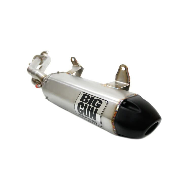 Big Gun EXO Stainless Slip-On Exhaust Kawasaki Brute Force 750 IRS 2015-2024