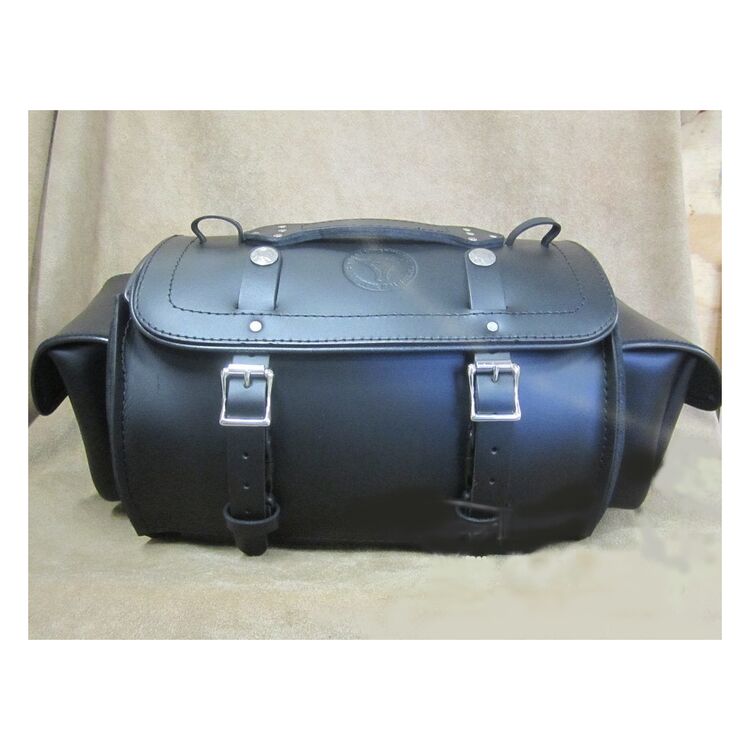 Leatherworks 116XP Sissy Bar Duffle Bag With Side Pockets