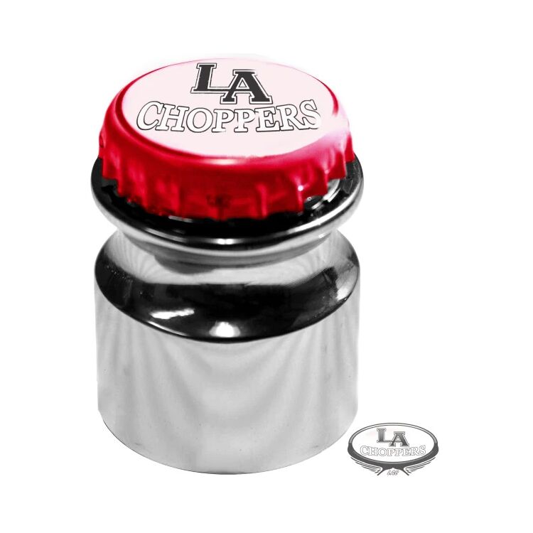 LA Choppers Bottle Cap Choke Knob For Harley 1988-2006