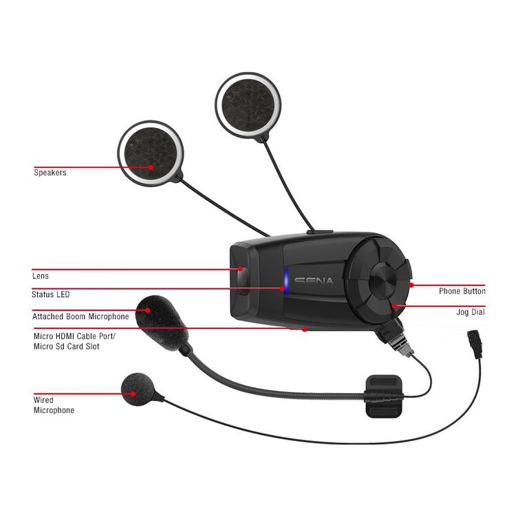 Sena 10C EVO Bluetooth Headset & Camera [Demo - Acceptable]