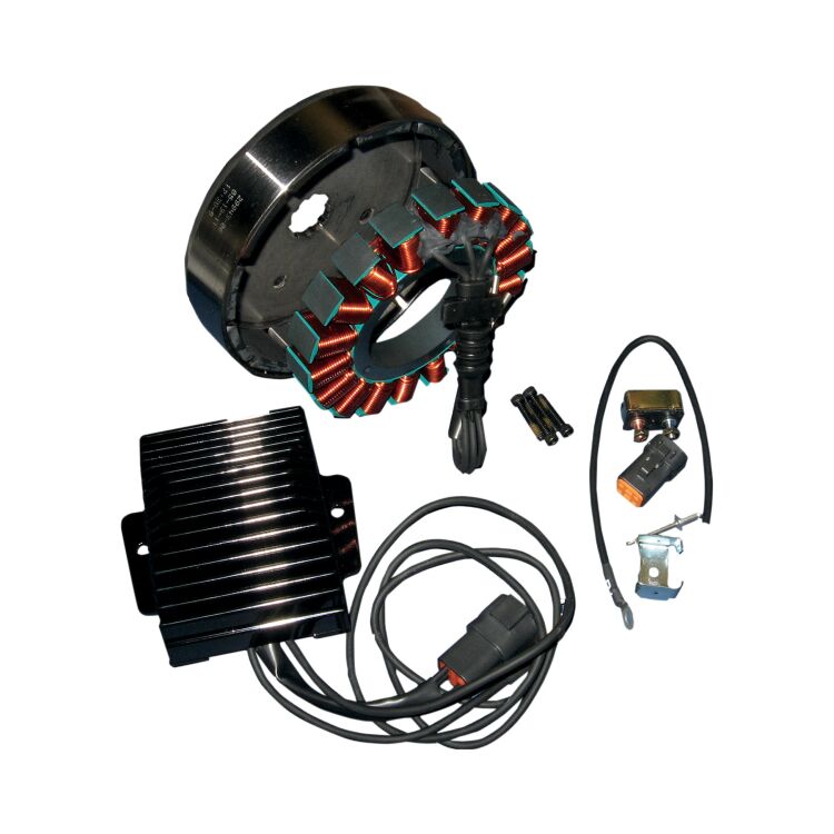 Cycle Electric 70 Series 45 Amp Three Phase Charging Kit For Harley Dyna 1999-2003
