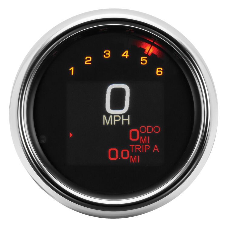 Dakota Digital MLX 3000 Series 3 3/8" Speedometer / Tachometer For Harley