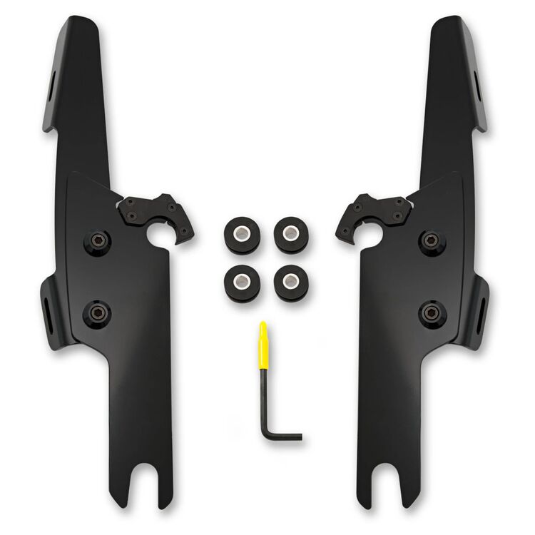Memphis Shades Batwing Fairing Trigger Lock Mount Kit For Indian Chief 2022-2026
