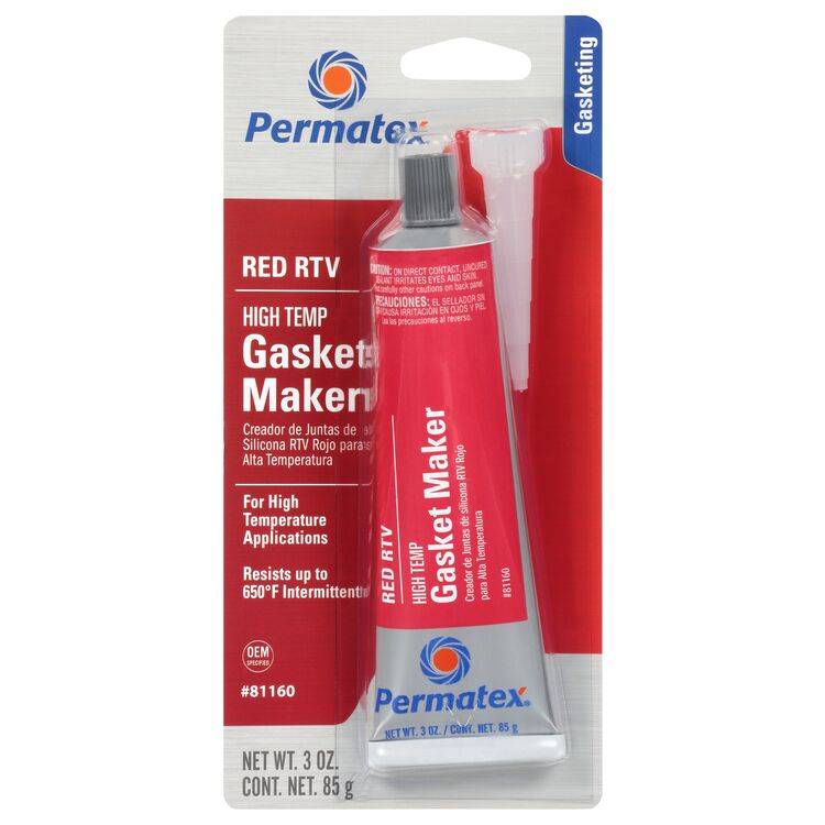 Permatex Red Ultra High Temp RTV Silicone Gasket Maker