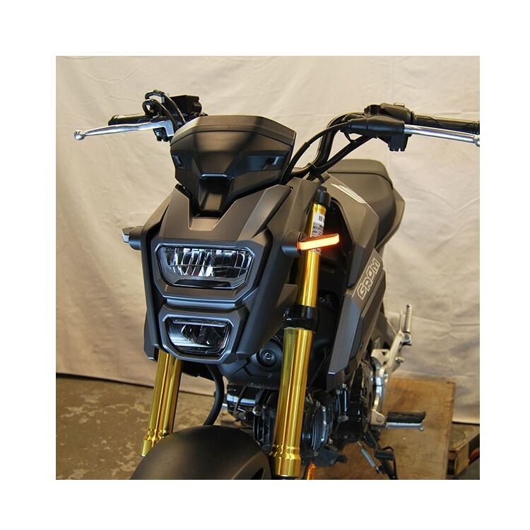 New Rage Cycles LED Front Turn Signals Honda Grom 2014-2020 [Previously Installed]