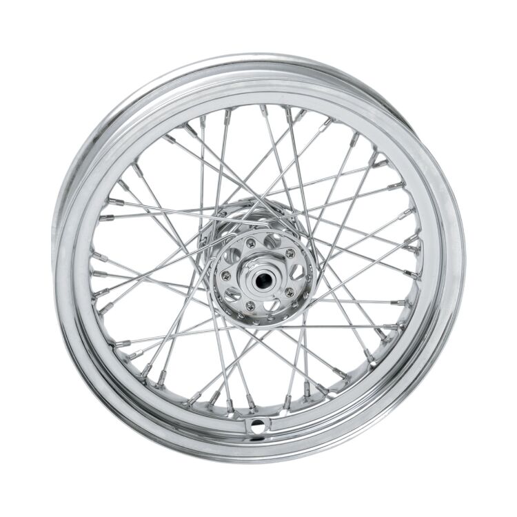 Drag Specialties 40 Spoke Laced Front / Rear Wheel For Harley