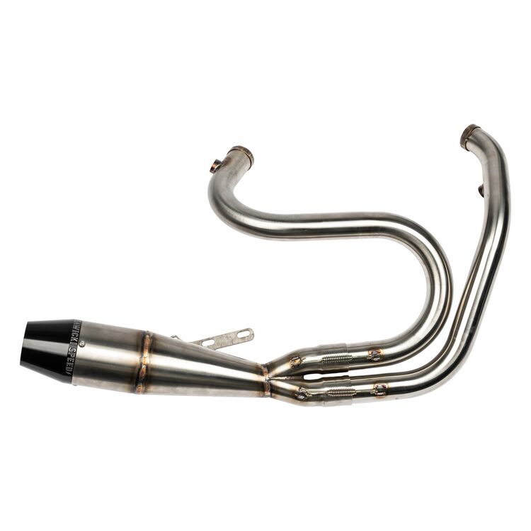 Brushed Stainless / Black End Cap