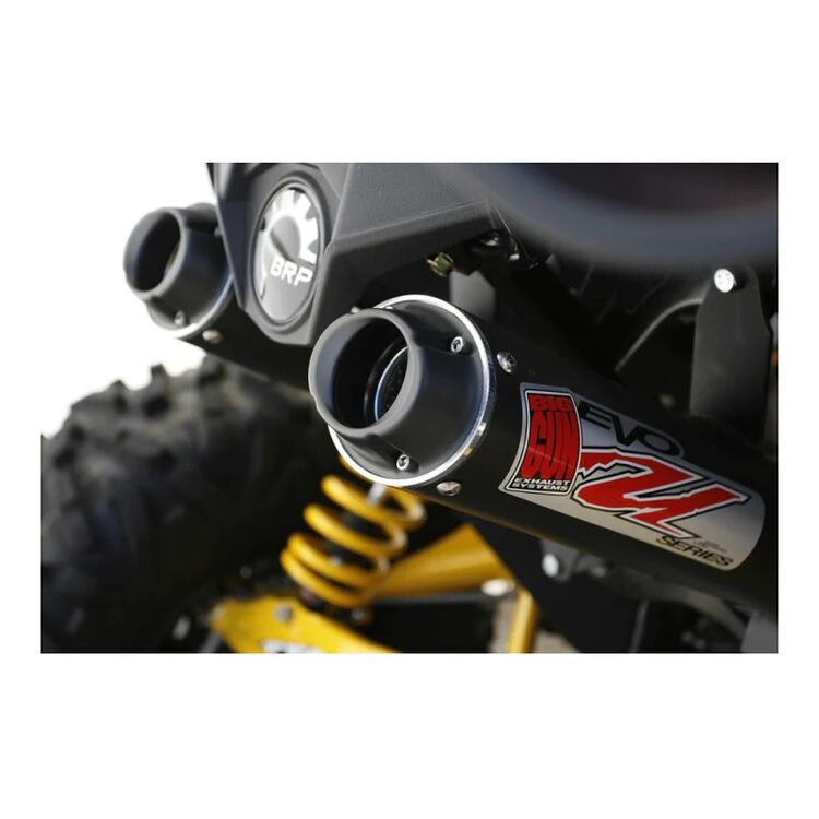 Big Gun Evo U Dual Slip-On Exhaust Can-Am Maverick 2013-2018