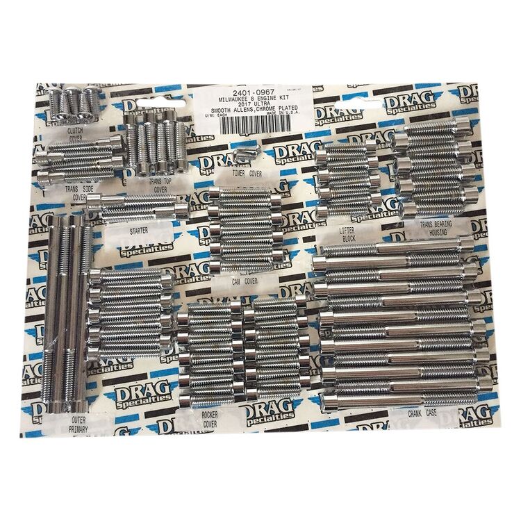 Drag Specialties Engine Bolt Kit For Harley Touring 2017-2023 [Open Box]