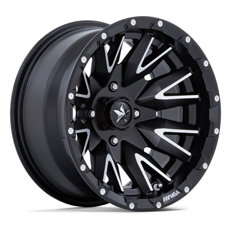 Matte Black w/Machined Face