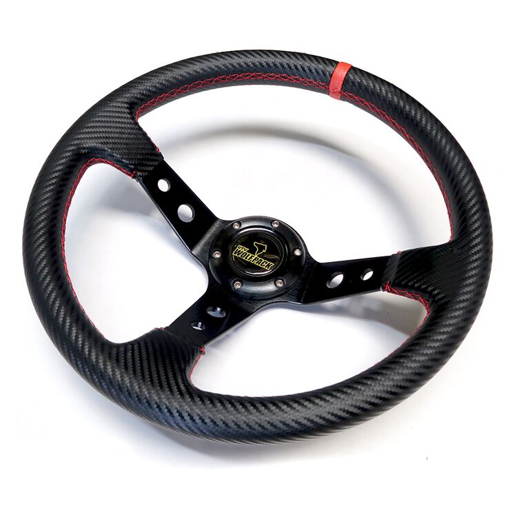 UTV Wolfpack Carbon Fiber Deep Dish Steering Wheel