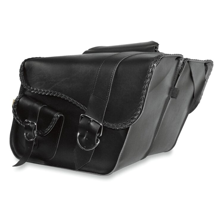 Willie & Max Ranger Braided Slant Saddlebags