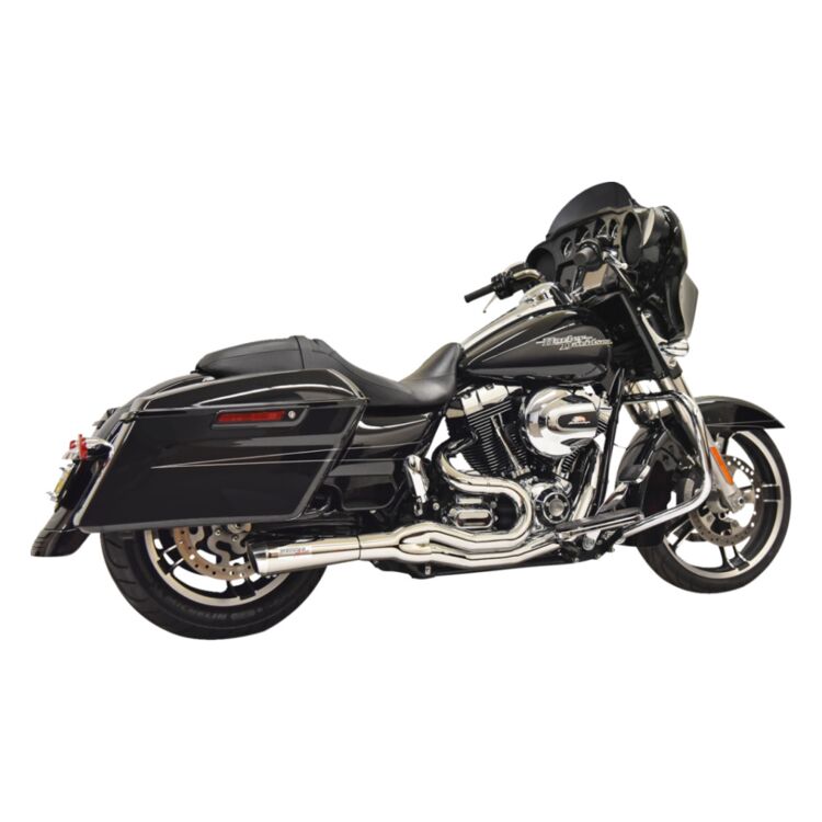 Bassani Road Rage II Megaphone 2:1 Mid-Length Exhaust For Harley Touring 1999-2006