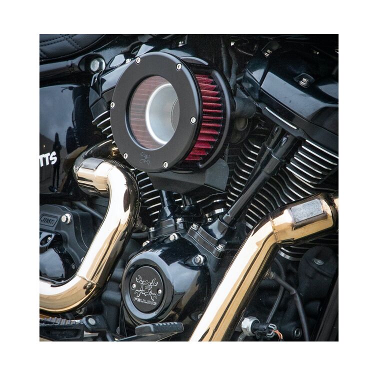 Feuling BA Air Cleaner Kit With Clear Cover For Harley Milwaukee-Eight 2017-2025