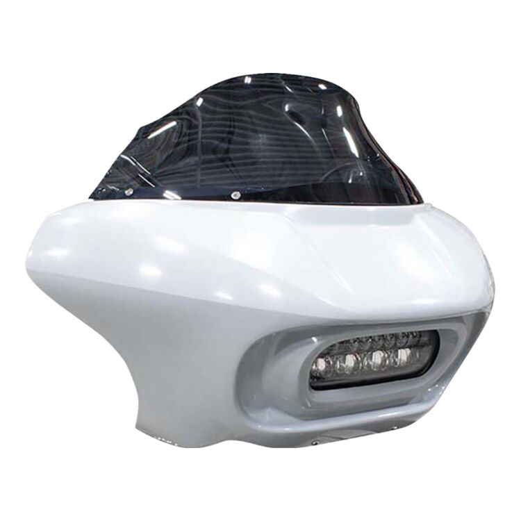 With 11" Flare Windshield