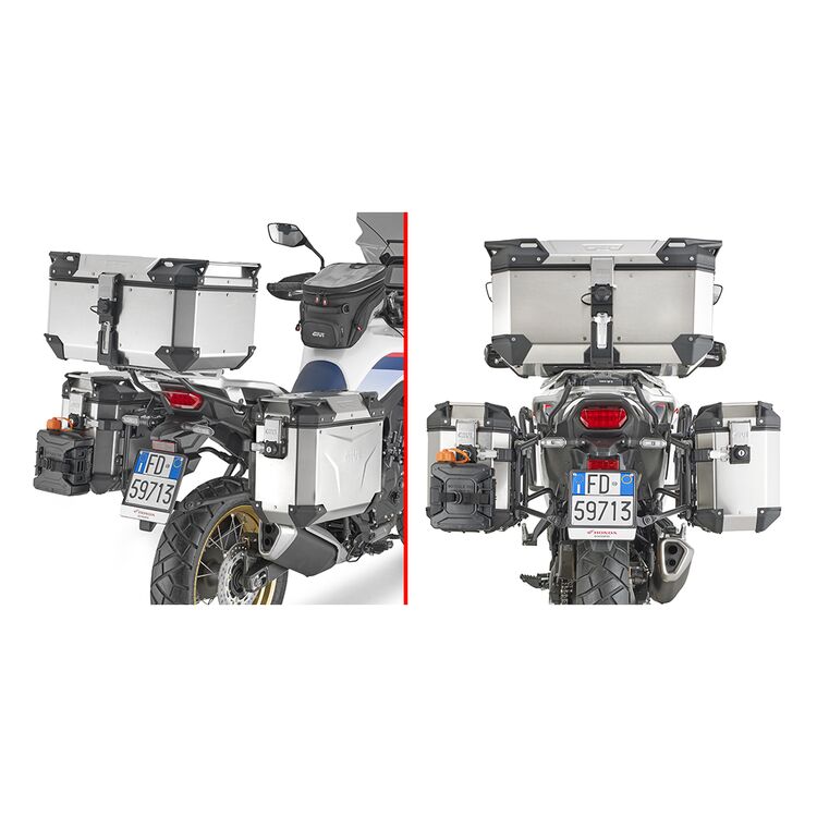 Givi PLO1201CAM Side Case Racks For Outback Side Cases Honda Transalp XL750 2024-2025