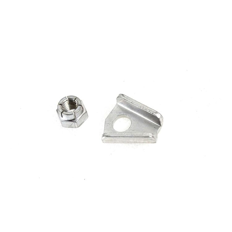 Colony Brake Cable Clevis Clamp And Nut Set For Harley 1949-1972