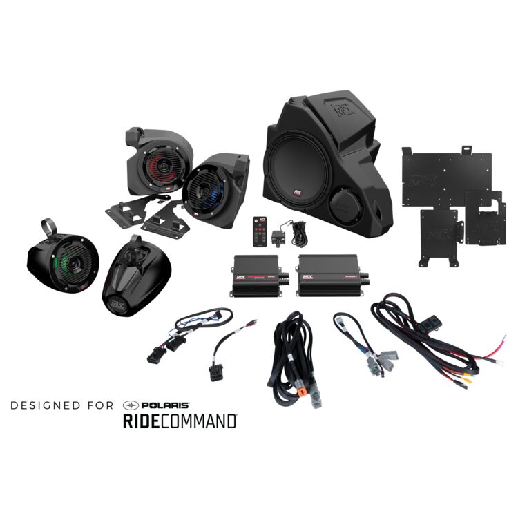 MTX Audio Thunder 5 Audio System Polaris RZR w/Ride Command 2014-2022
