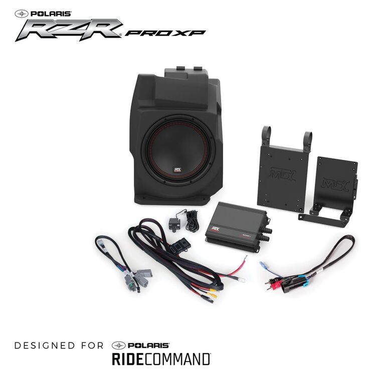 MTX Audio Subwoofer OEM Add-On Kit Polaris RZR Pro XP / Pro R / Turbo R 2020-2022