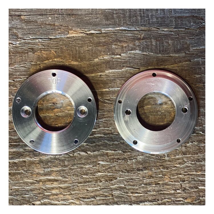 Indian Larry Motorcycles Twin Cam to Milwaukee Eight Points Cover Adapter For Harley 2017-2023