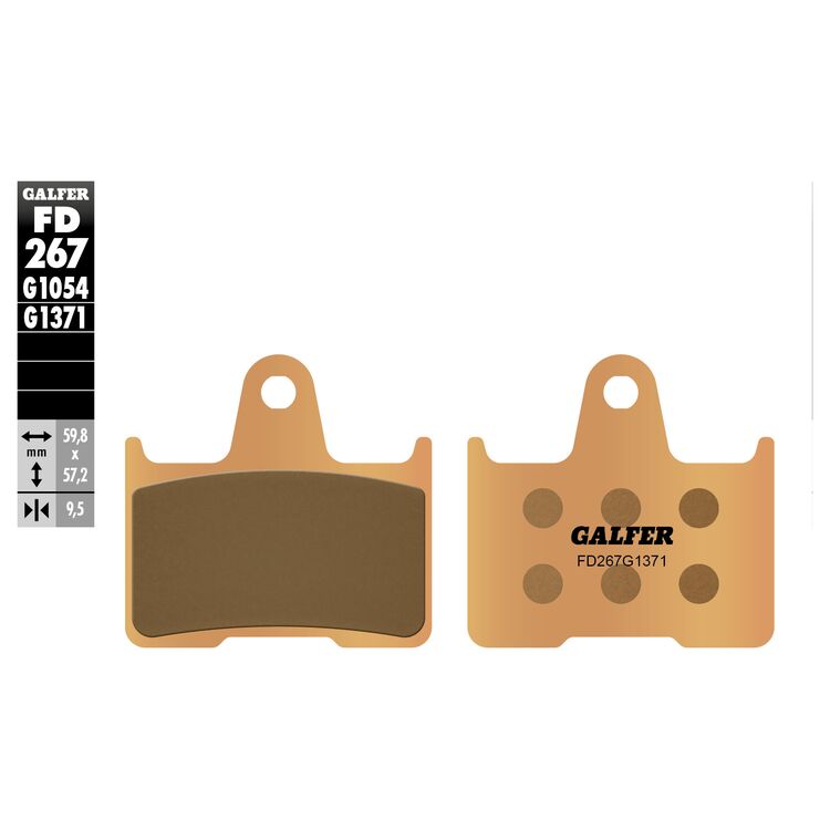 Galfer HH Sintered Rear Brake Pads FD267