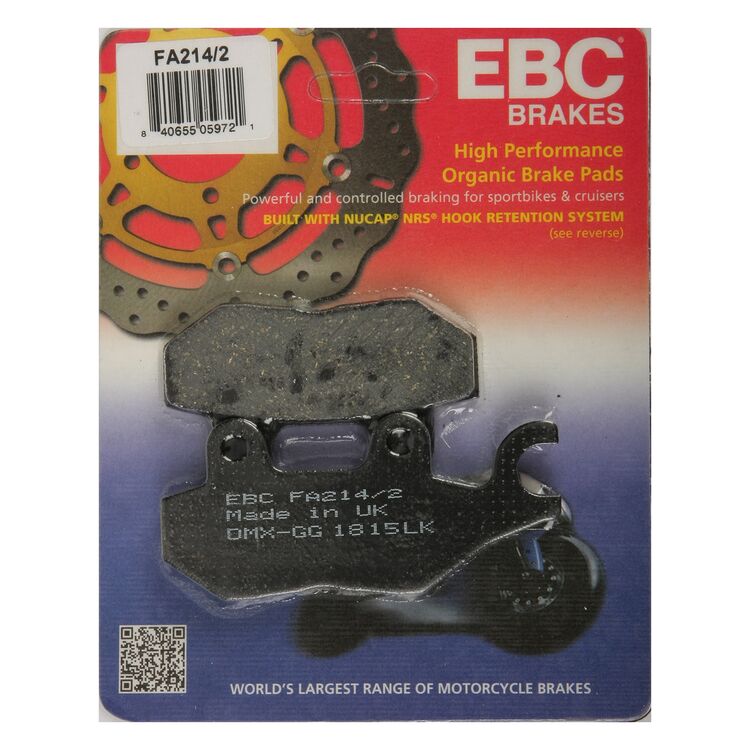 EBC FA214/2 Organic Rear Brake Pads