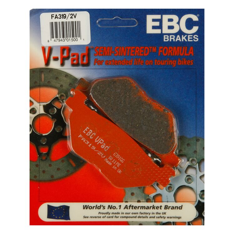 EBC FA319/2V Semi-Sintered Rear Brake Pads