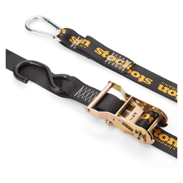 Stockton Heavy Duty Ratcheting Carabiner Tie Down Straps
