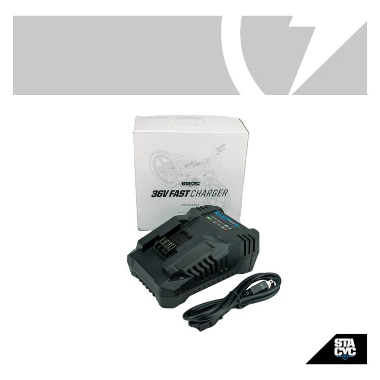 STACYC 36V Fast Battery Charger 3 Ah/6 Ah