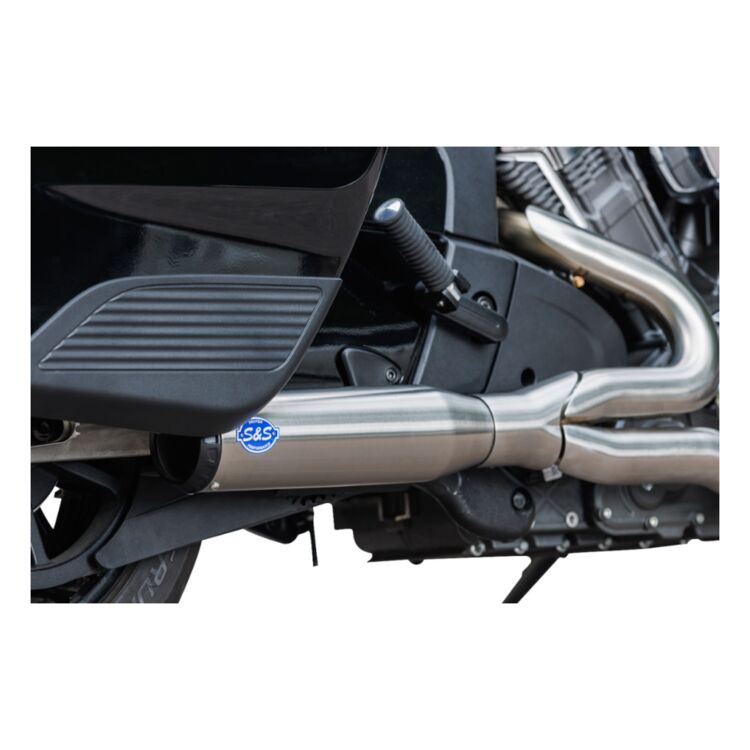 S&S Cycle 2-into-1 Race Only Qualifier Exhaust System For Indian 2020-2025