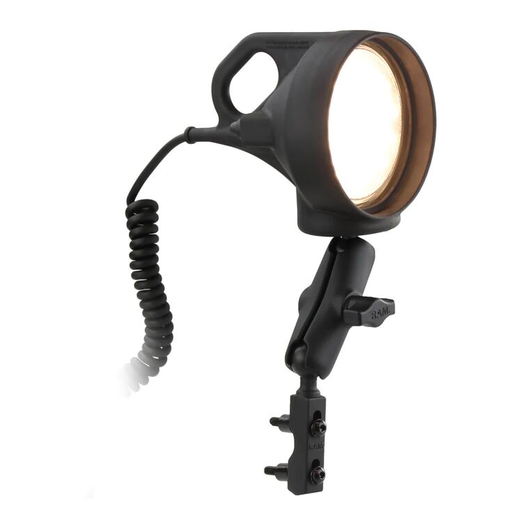 RAM Mounts Brake/Clutch Reservoir Mount with LED Spotlight