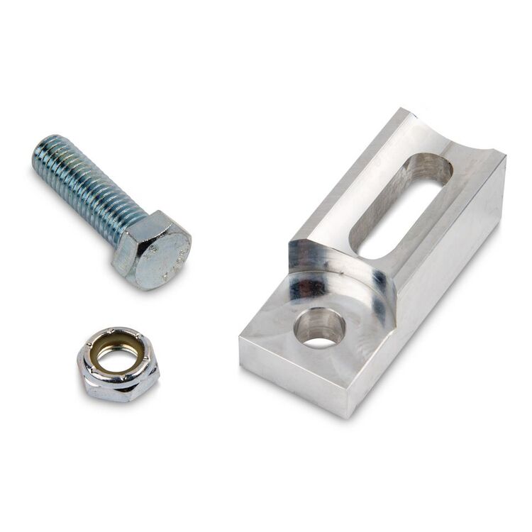 Arlen Ness Universal Fairing Headlight Bracket For Harley Narrow Glide Raw [Incomplete]