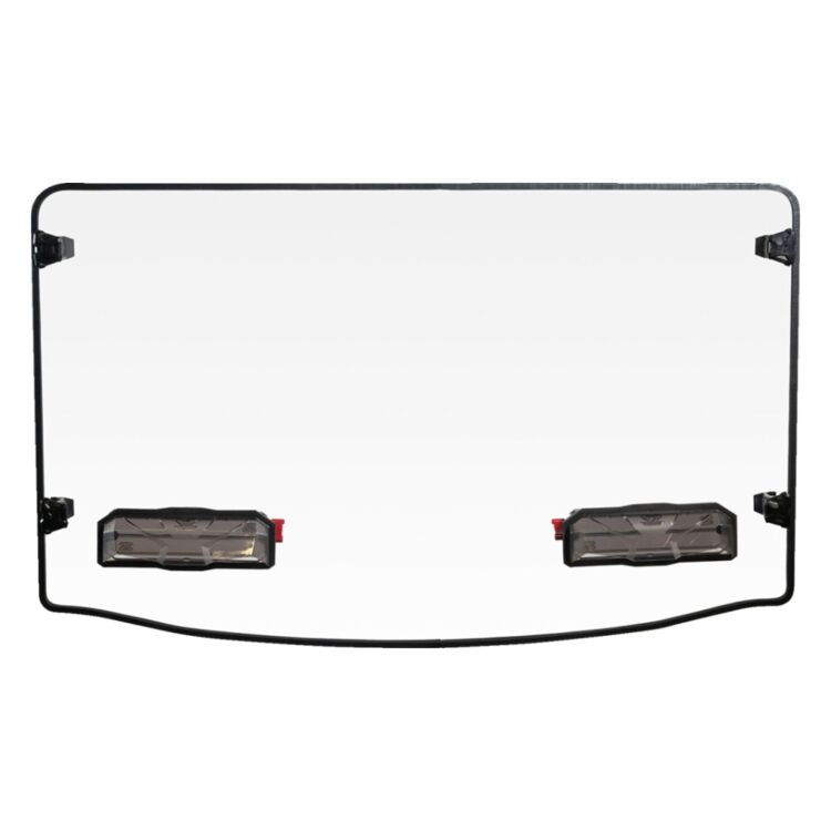 Seizmik Tool-Less Versa Vent Hard Coated Windshield Kawasaki Teryx KRX 2020-2025