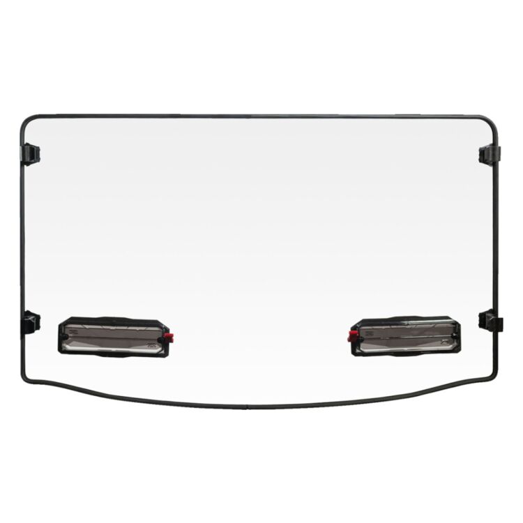 Seizmik Tool-Less Versa Vent Hard Coated Windshield Polaris RZR XP 1000 2019-2023