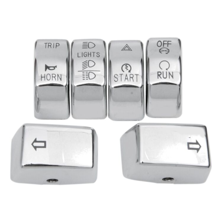 Drag Specialties Switch Cap Kit For Harley 2012-2022