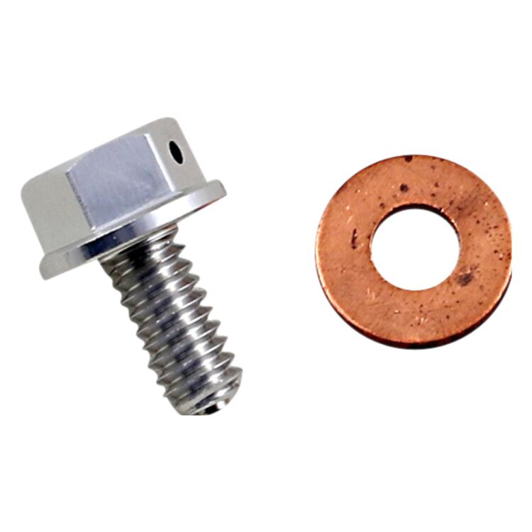 Moose Racing Aluminum Magnetic Drain Plug Kawasaki 250cc-450cc 2019-2023