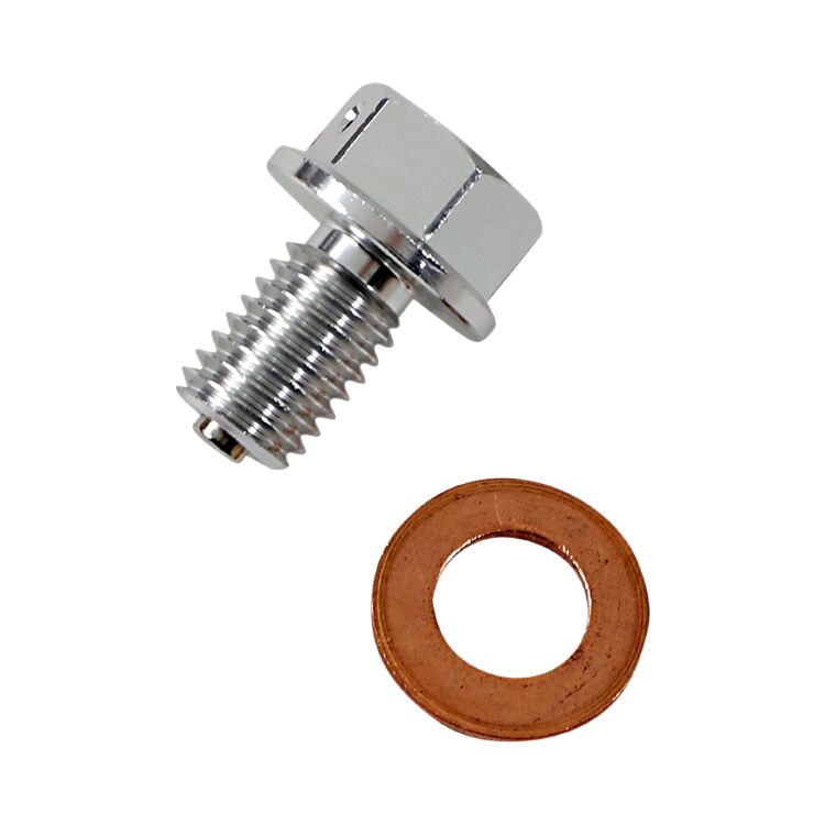 Moose Racing Aluminum Magnetic Drain Plug Kawasaki 65cc-450cc 1996-2026